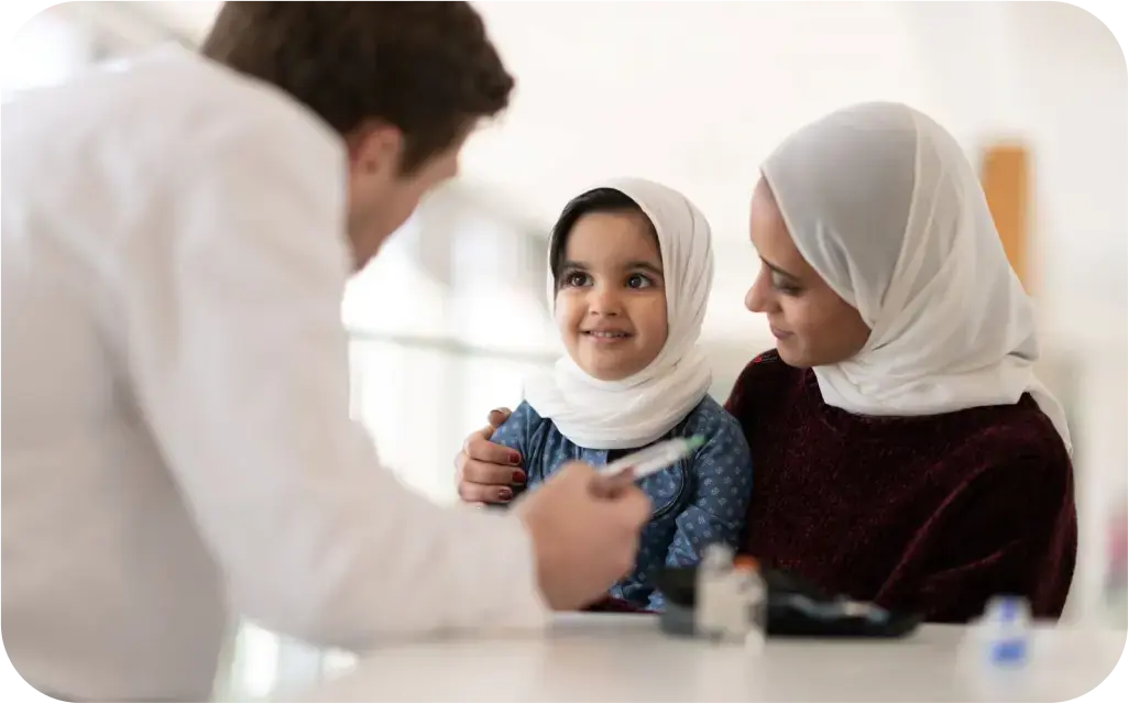 Lab test at home fod kids in Abu Dhabi