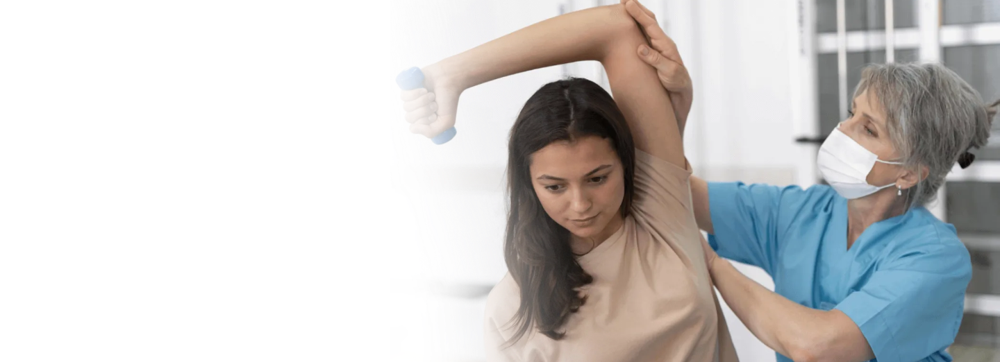 Frozen shoulder physiotherapy treatment at home in Dubai